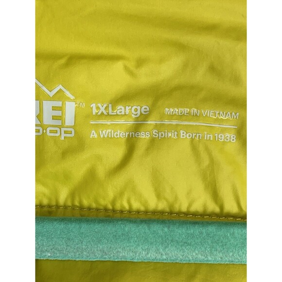 REI Co-Op Jacket Women's 1X Large Gold Flash Insulated Hybrid Hoodie Primaloft - Picture 5 of 10